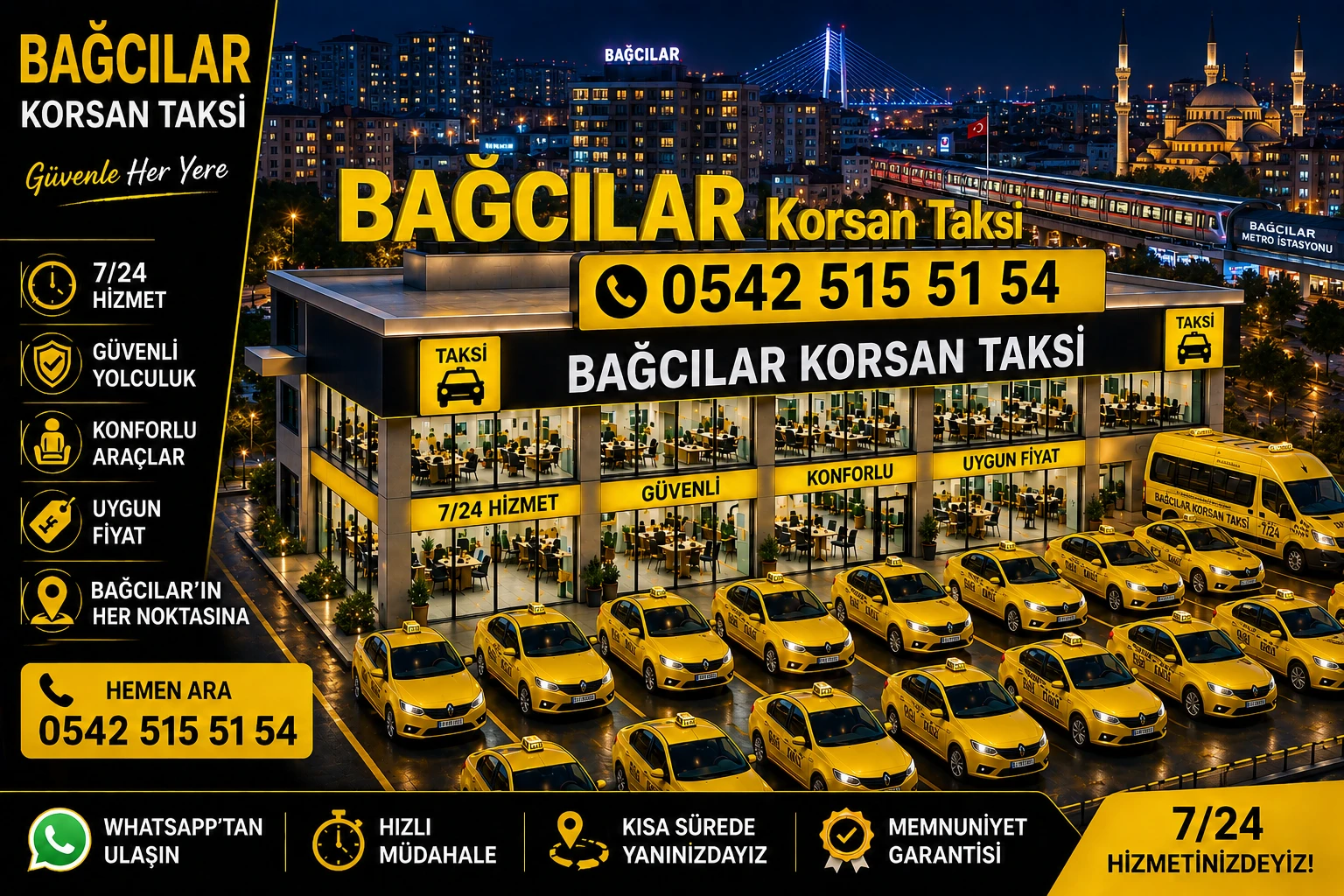 Güneşli korsan taksi